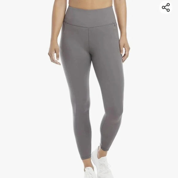 Danskin hidden zip pocket leggings Iced grey - Picture 1 of 8